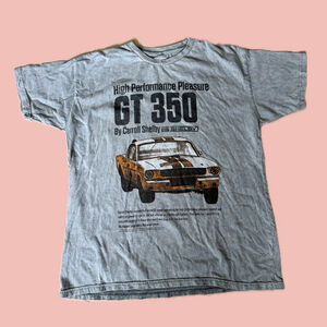 Shelby GT350 Graphic T-Shirt Size M – Vintage Car Print